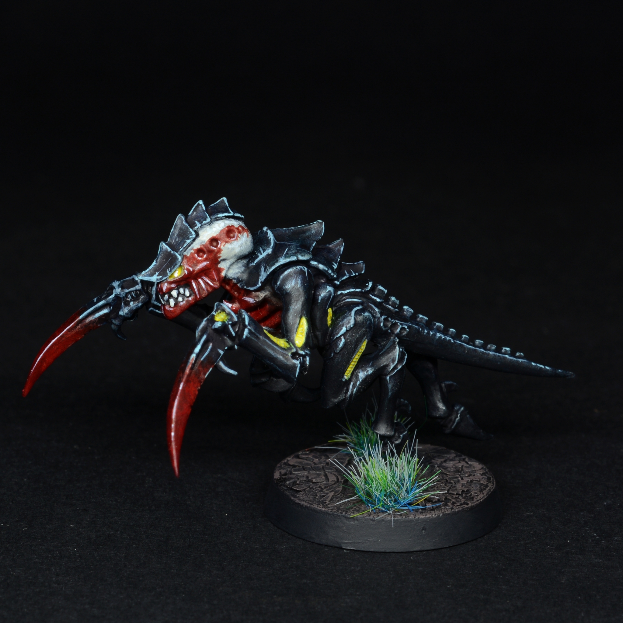 Tutorial: painting Tyranids with 3rd edition color scheme, tabletop ...