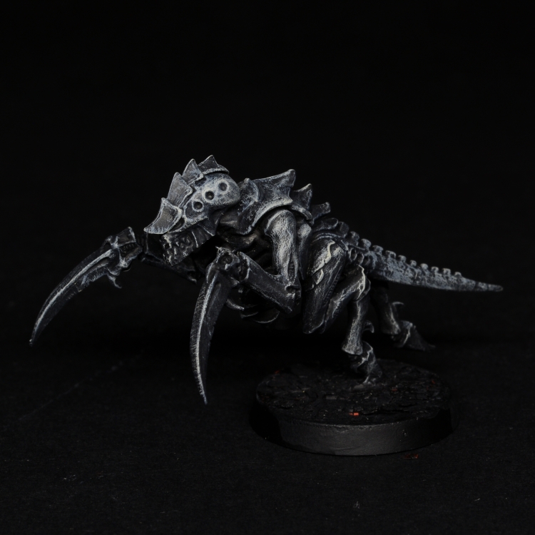 Tutorial: painting Tyranids with 3rd edition color scheme, tabletop ...