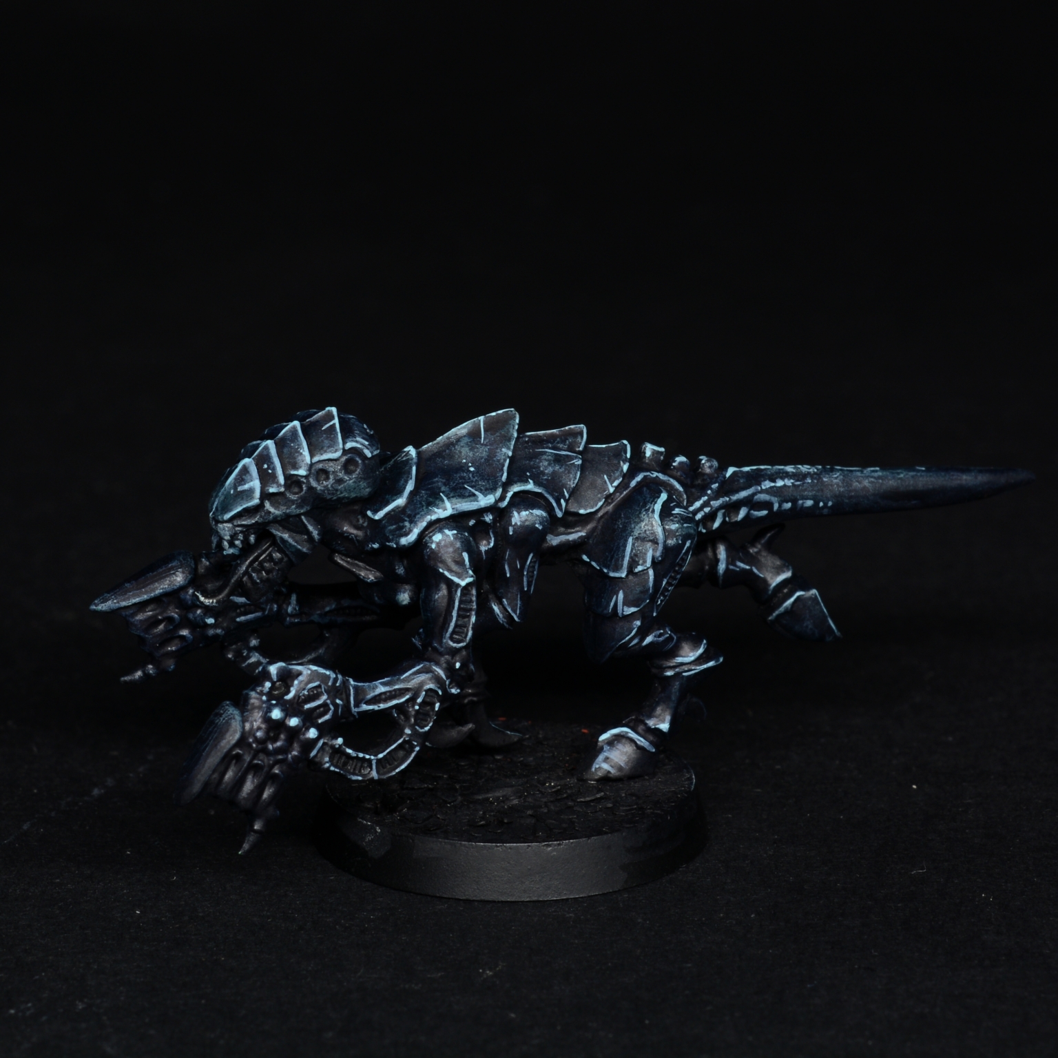 Tutorial: painting Tyranids with 3rd edition color scheme, tabletop ...