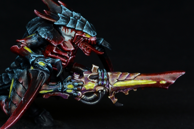 Tutorial: painting Tyranids with 3rd edition color scheme, high ...